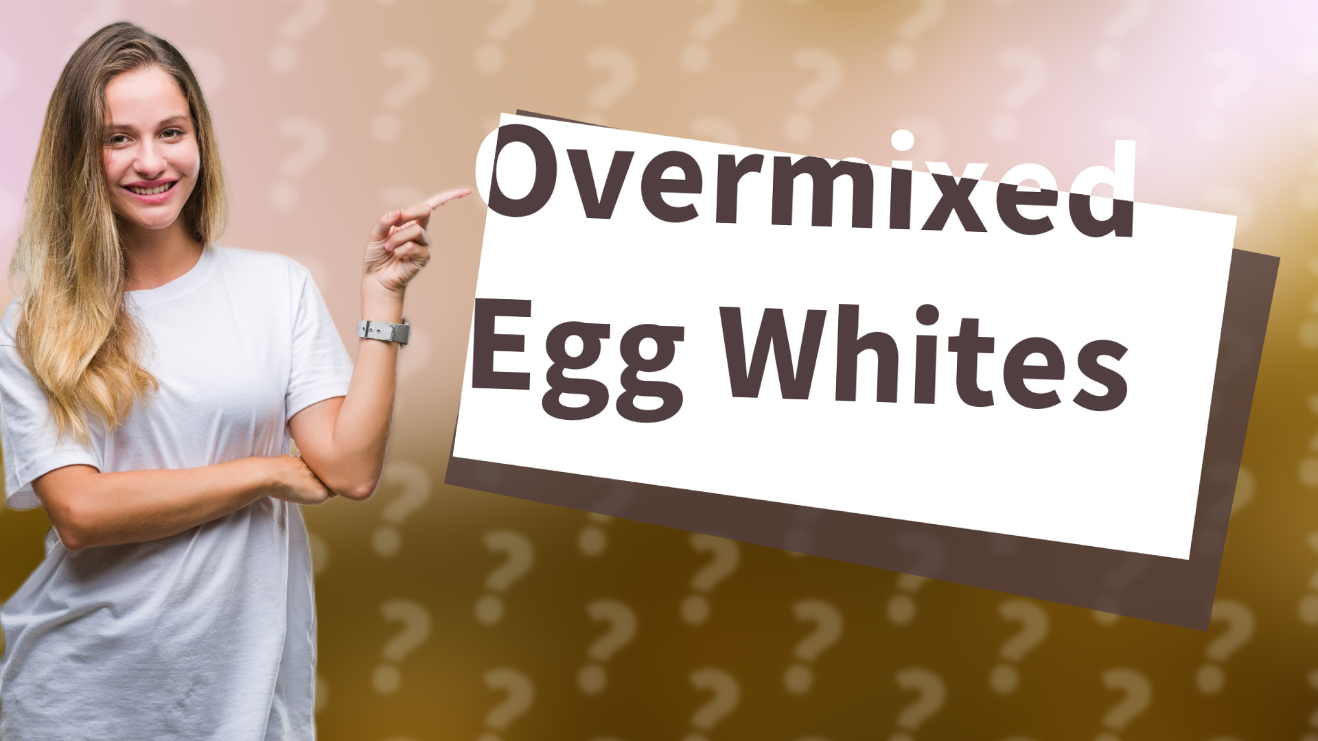 Overmixed Egg Whites