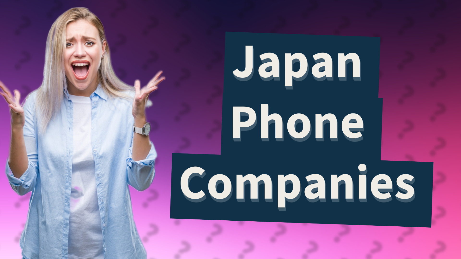 Japan Phone Companies