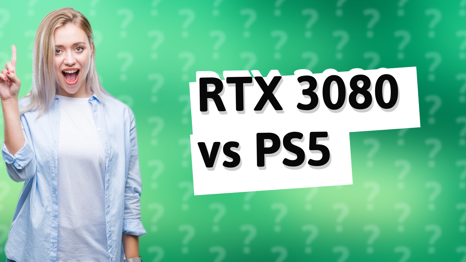 RTX 3080 vs PS5