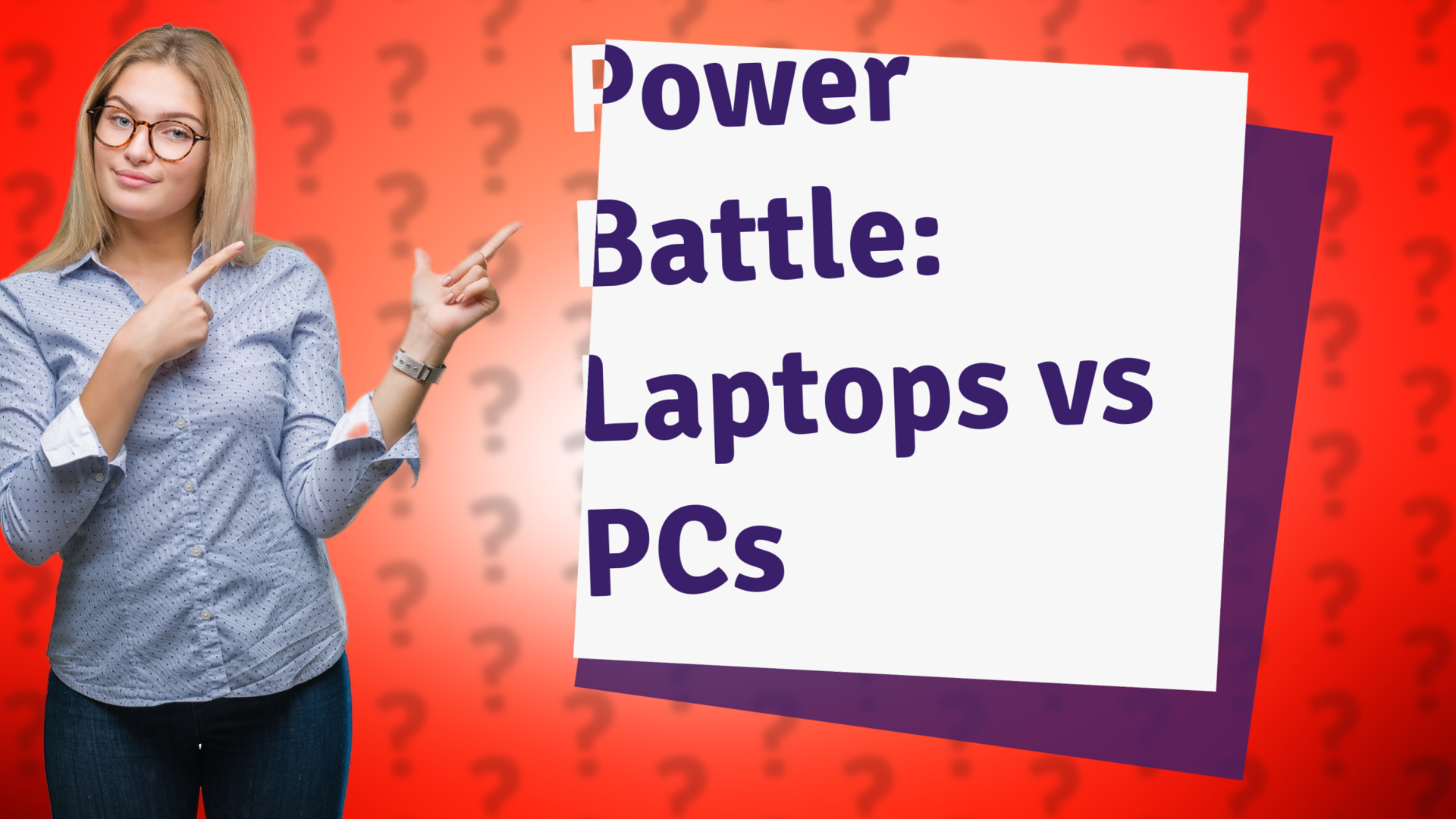 Power Battle: Laptops vs PCs