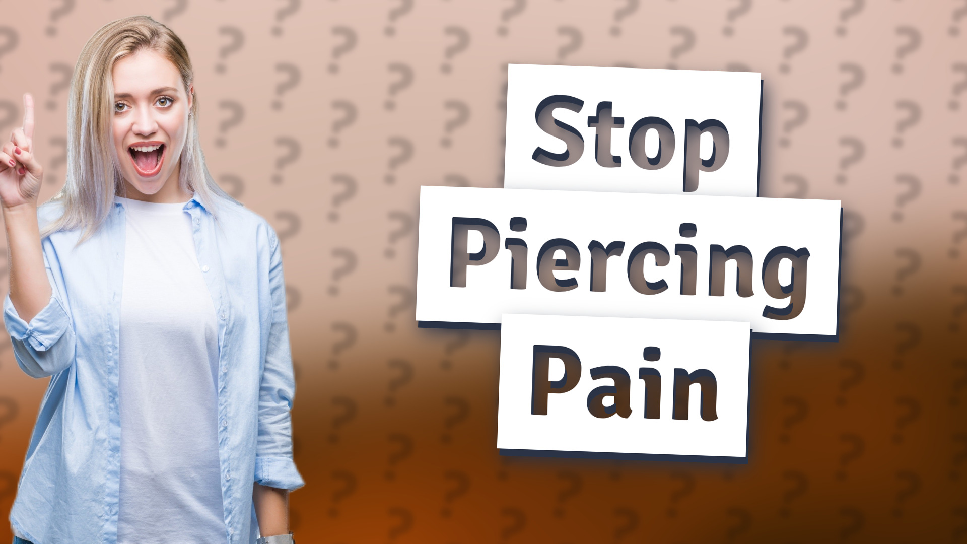 Stop Piercing Pain