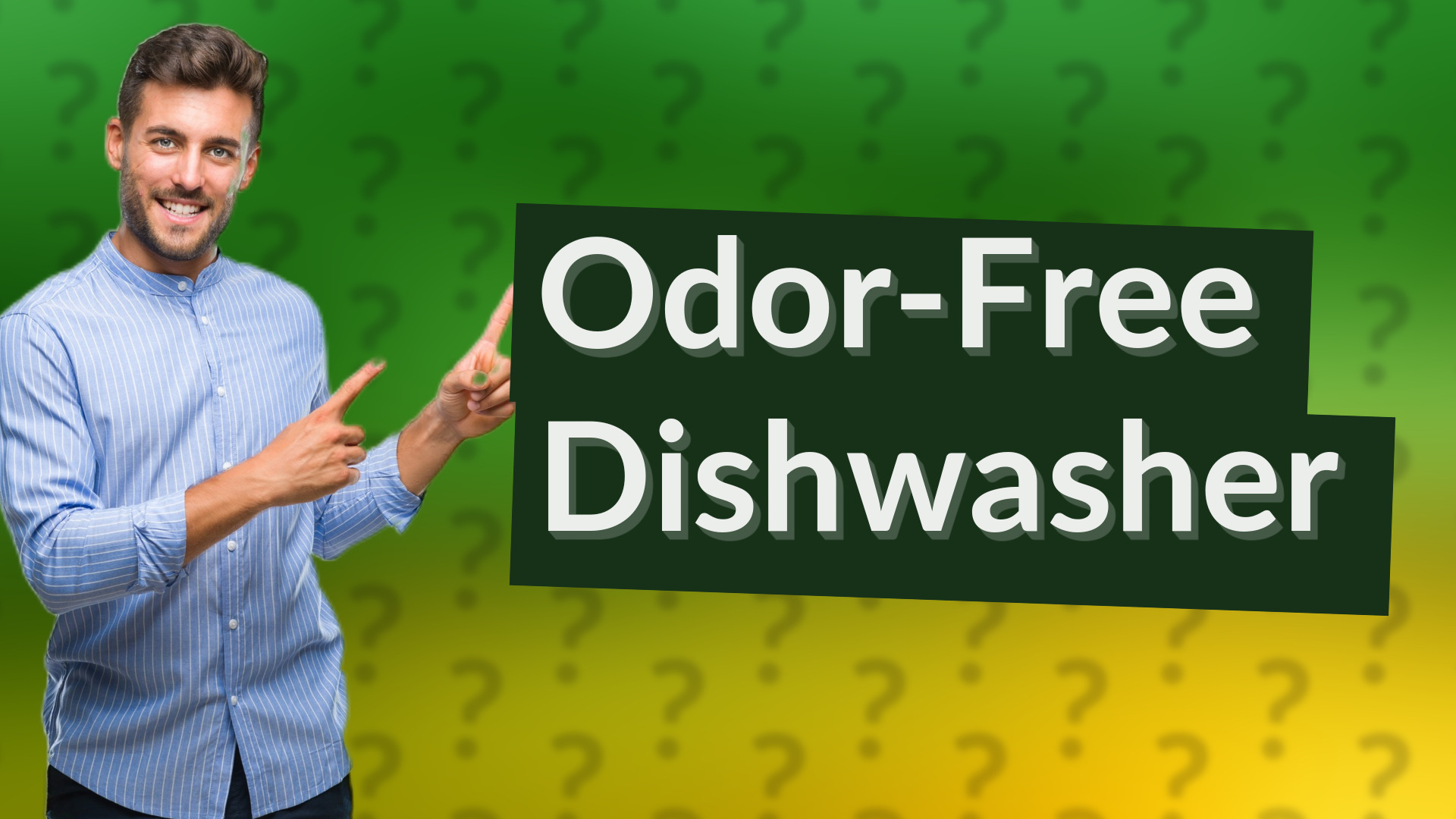 Odor-Free Dishwasher