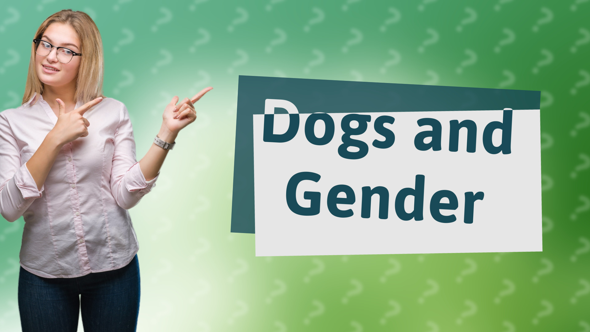 Dogs and Gender