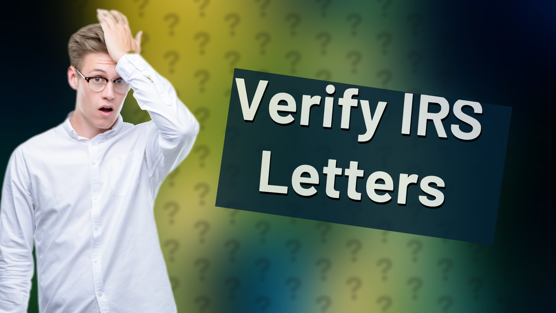 Verify IRS Letters