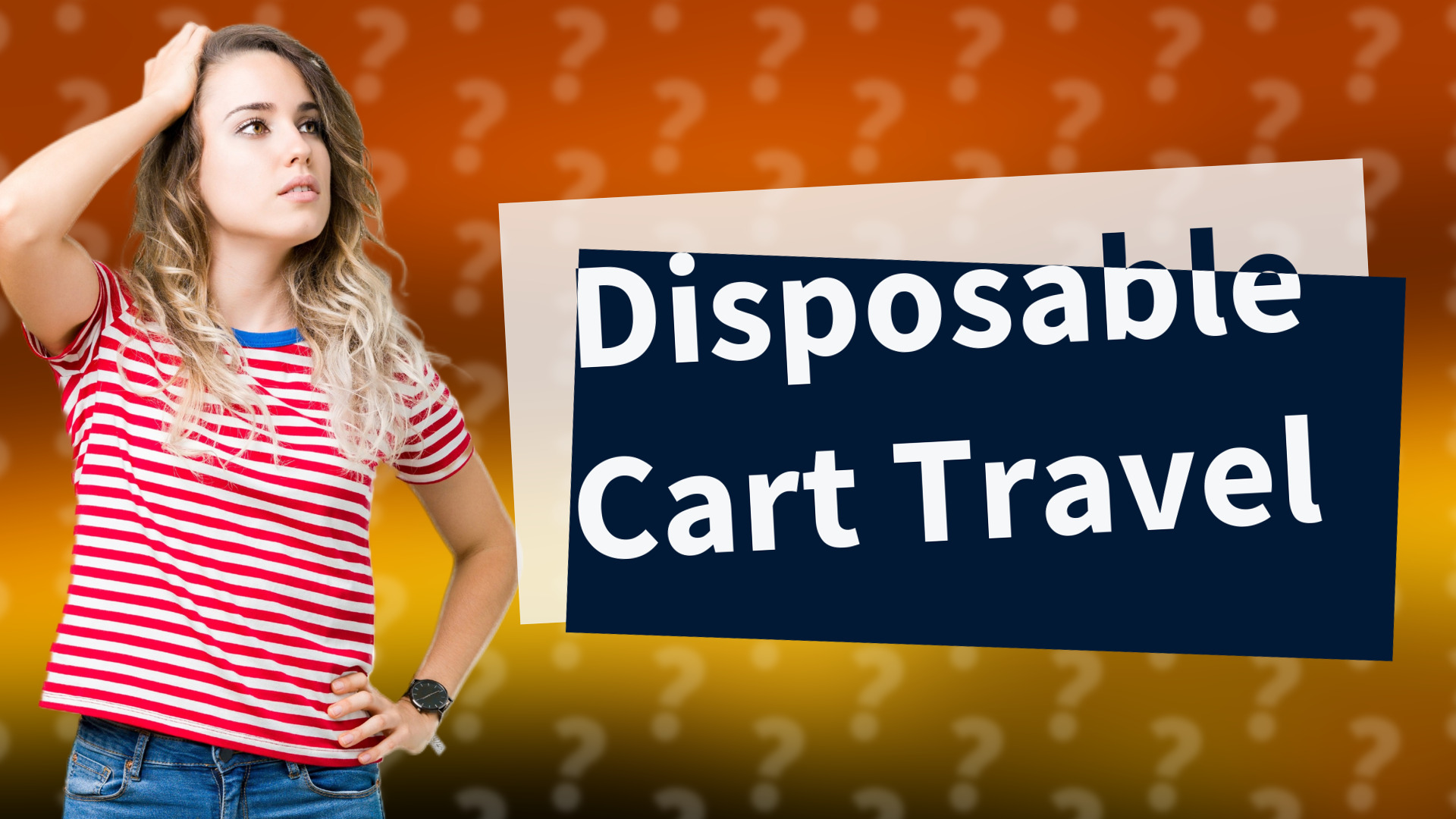 Disposable Cart Travel