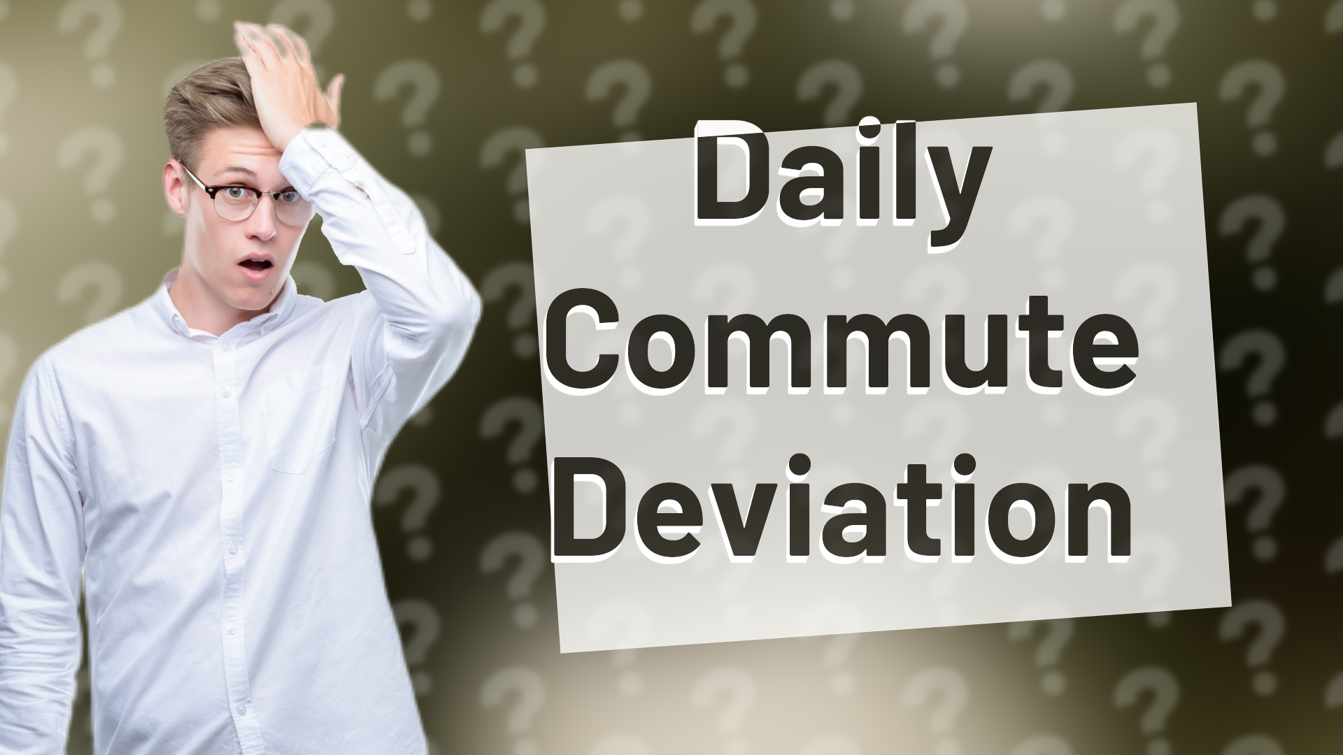 Daily Commute Deviation