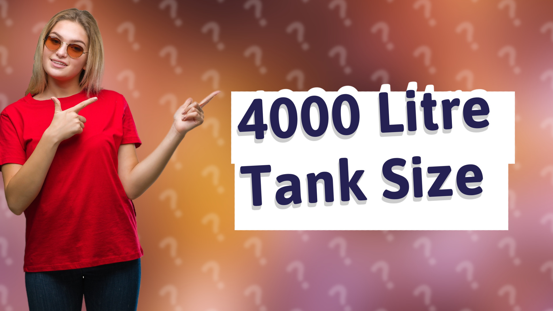 4000 Litre Tank Size