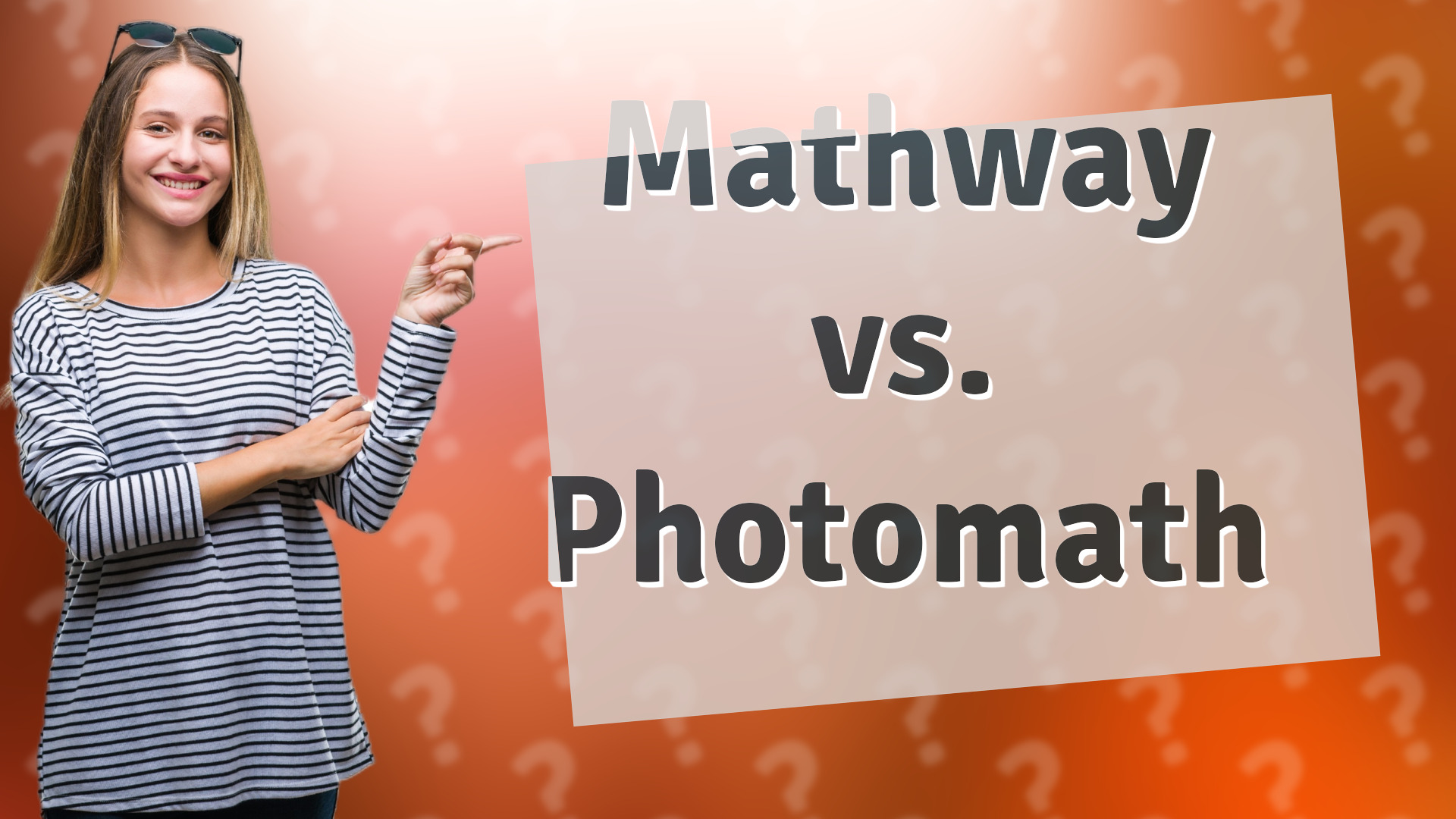 Mathway vs. Photomath