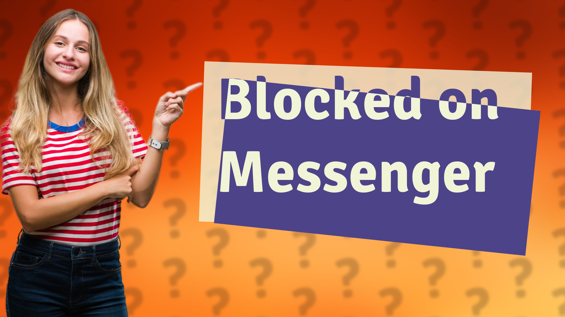 Blocked on Messenger