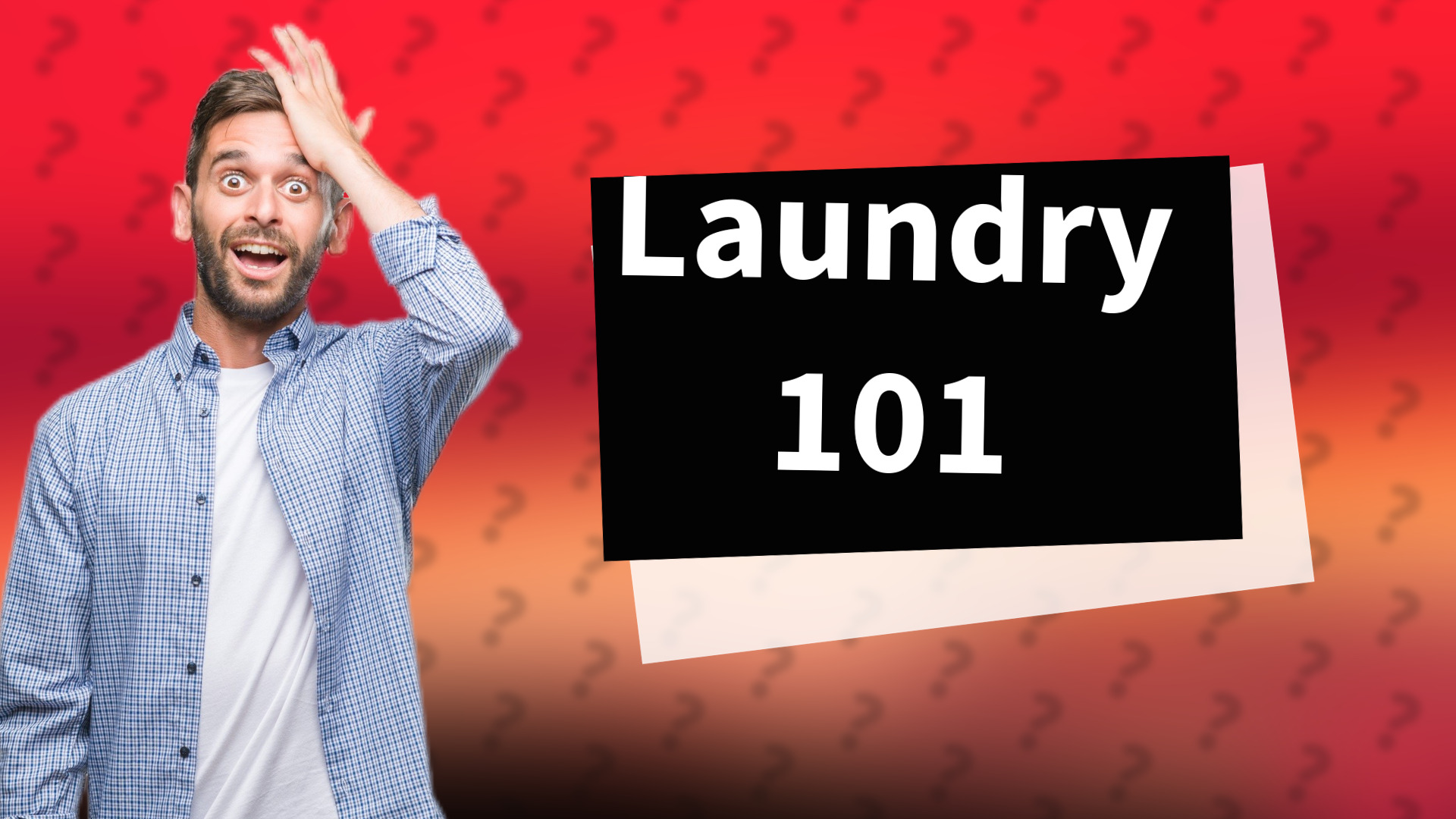Laundry 101