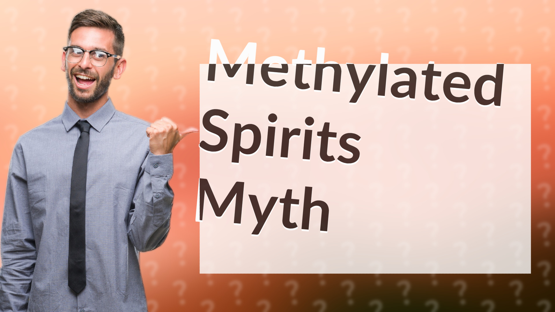 Methylated Spirits Myth