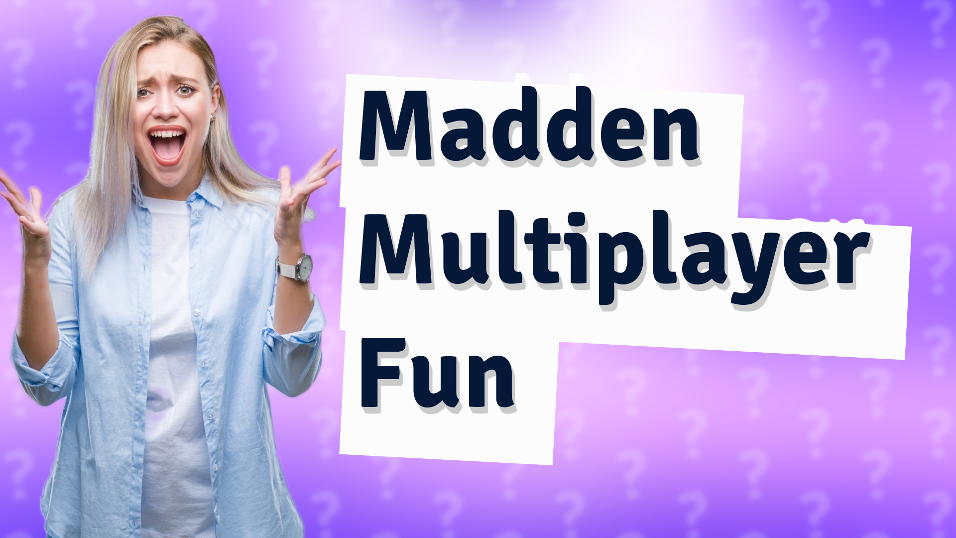 Madden Multiplayer Fun