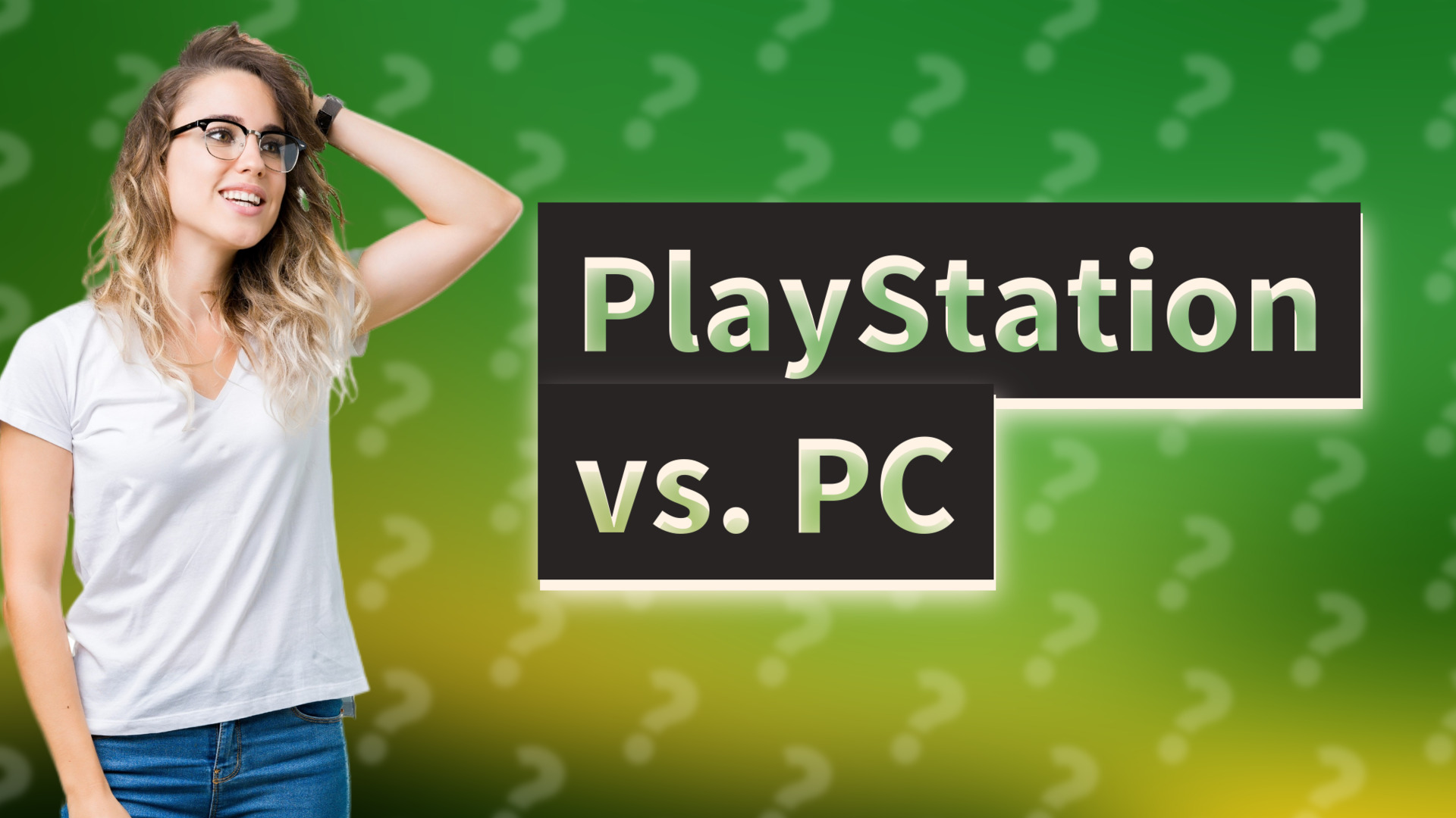 PlayStation vs. PC