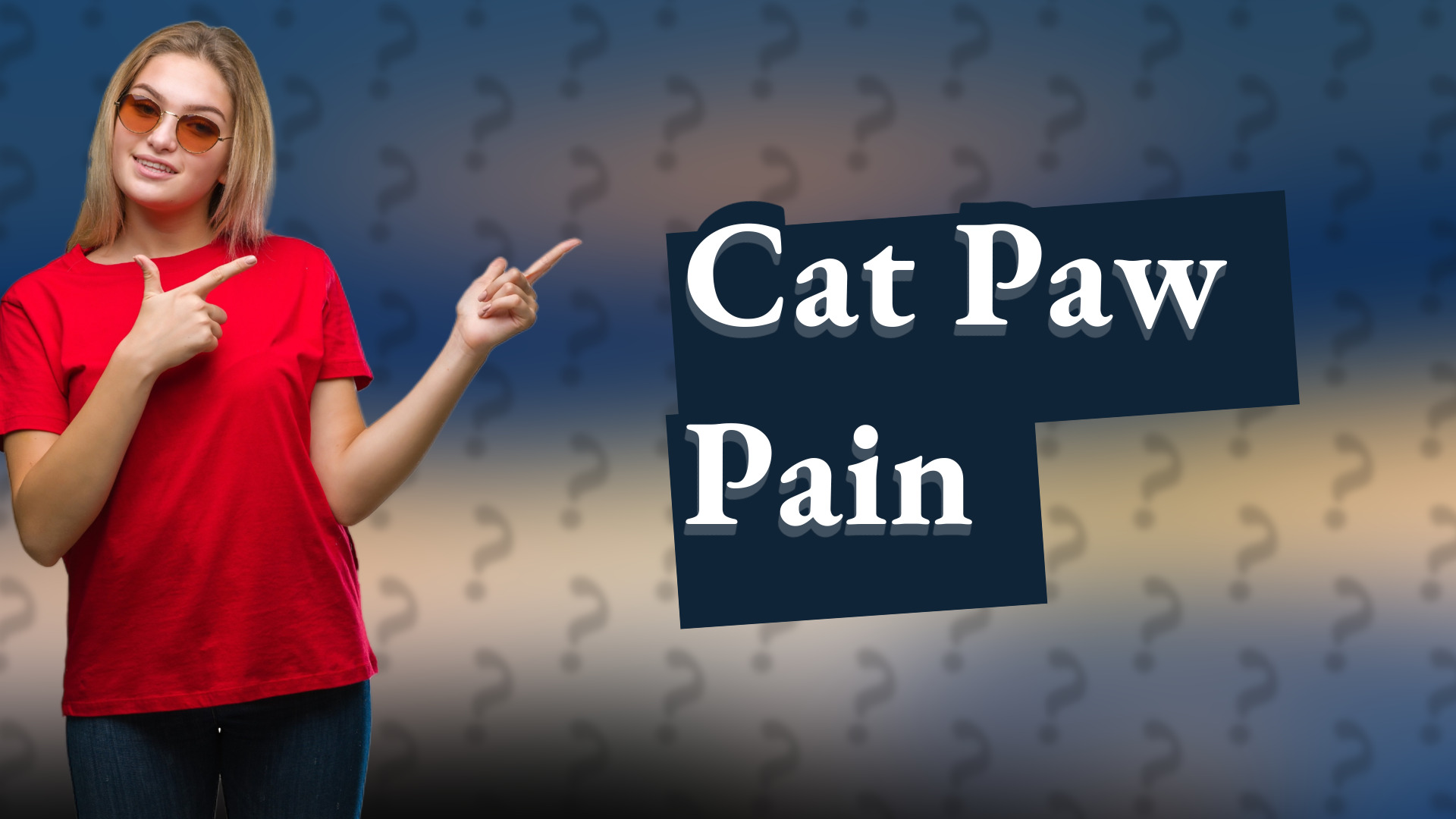 Cat Paw Pain