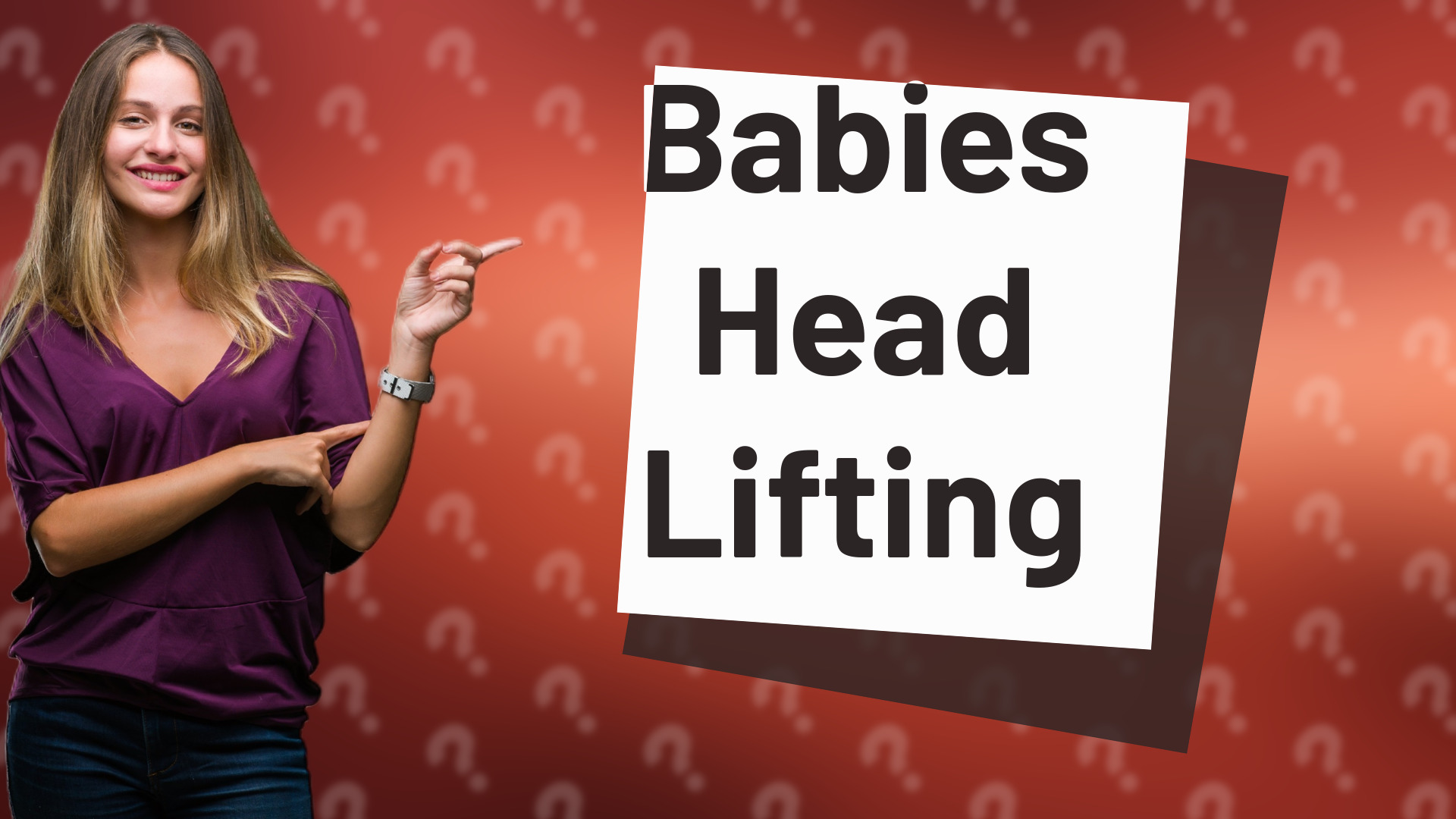 Babies Head Lifting