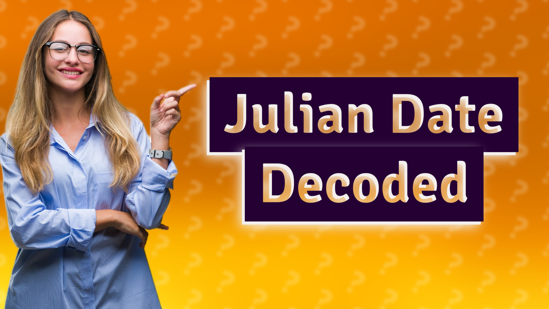 Julian Date Decoded
