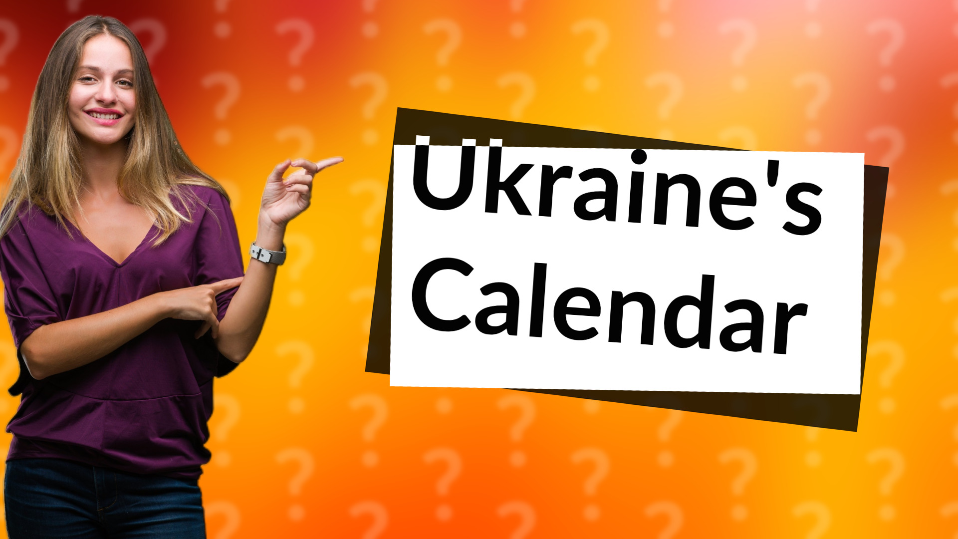 Ukraine's Calendar