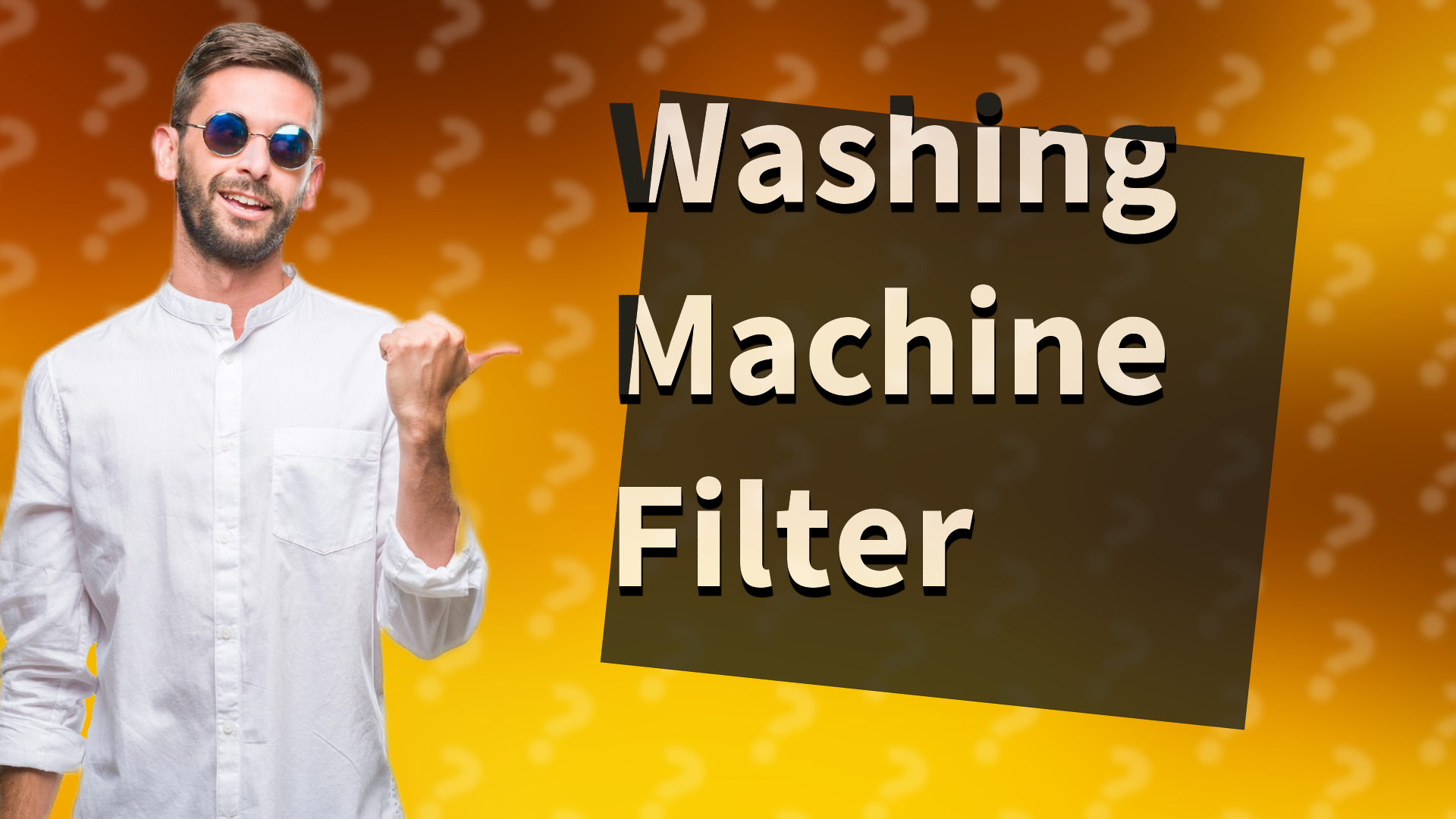 Washing Machine Filter