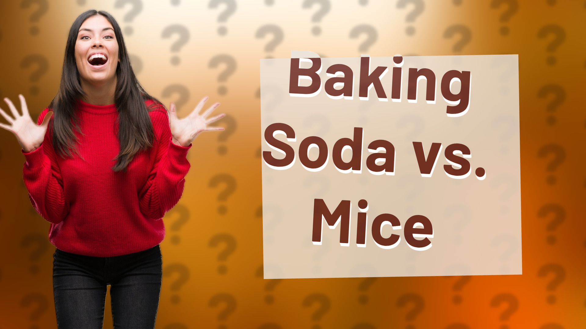 Baking Soda vs. Mice