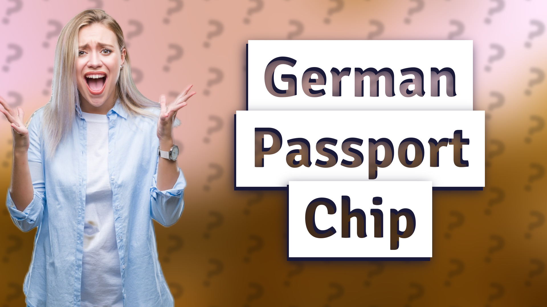German Passport Chip