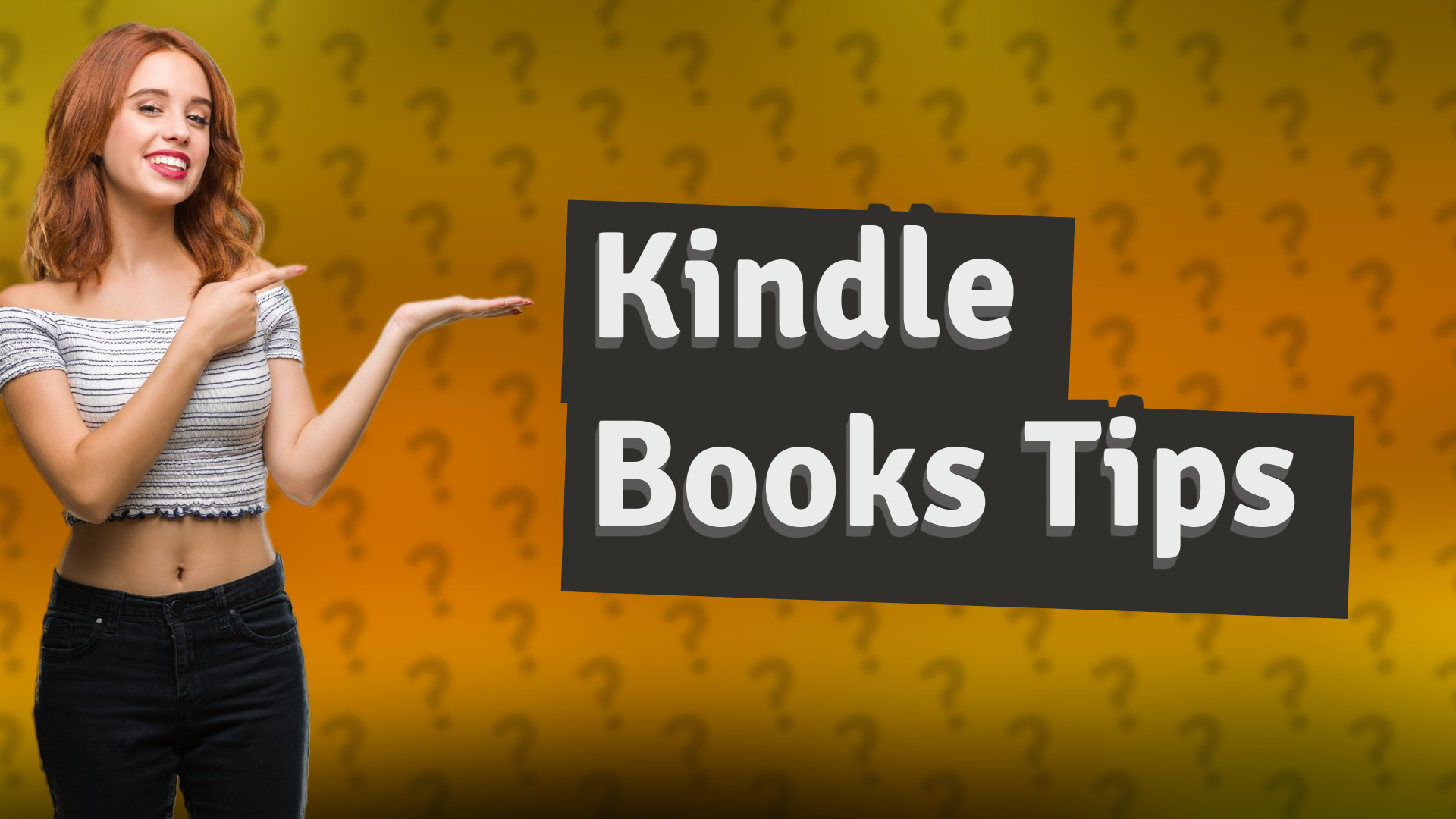 Kindle Books Tips