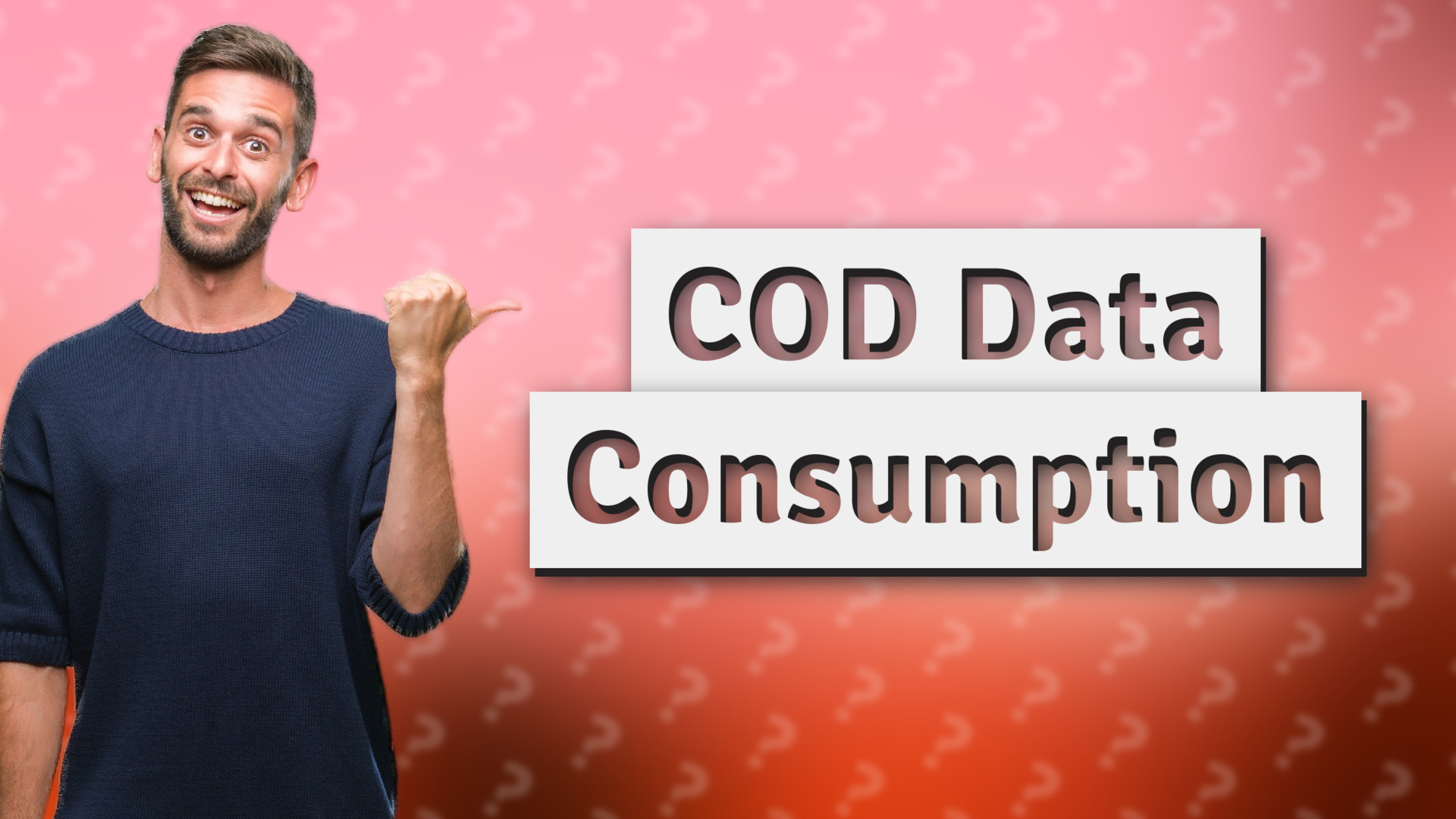 COD Data Consumption