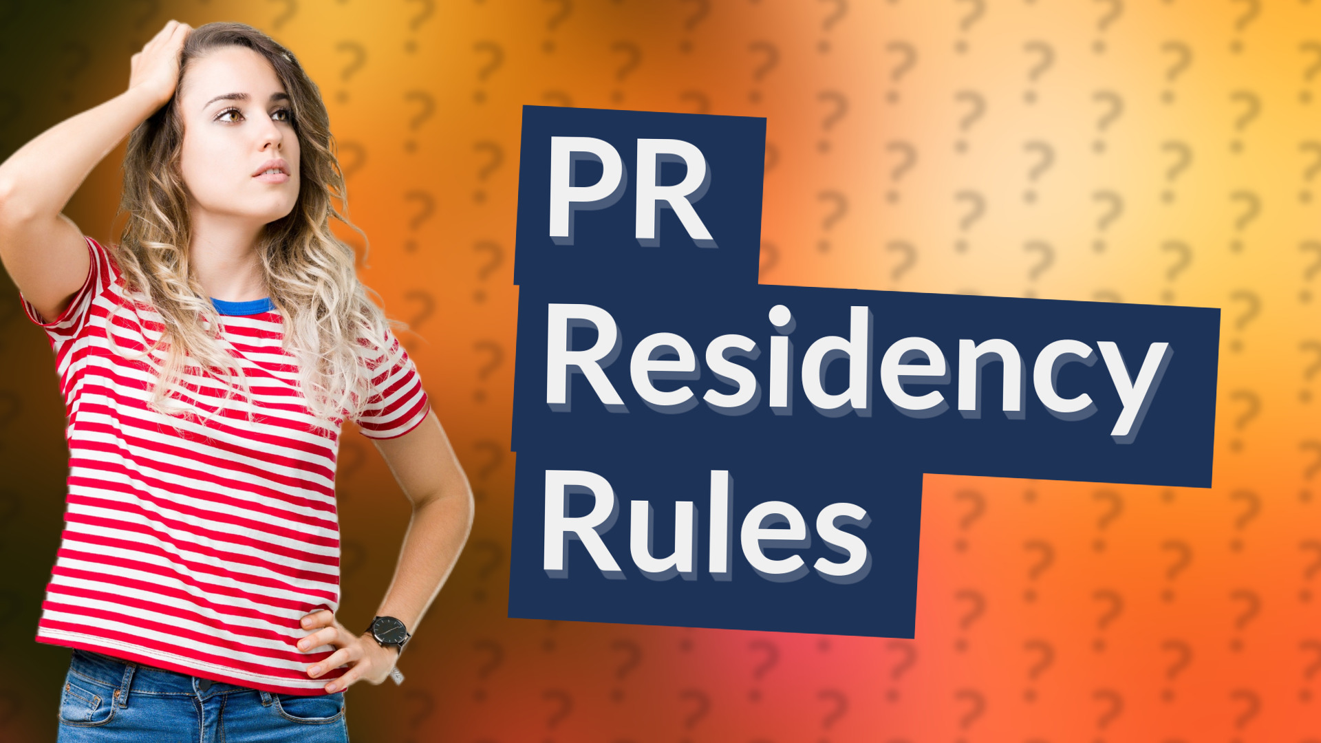 PR Residency Rules
