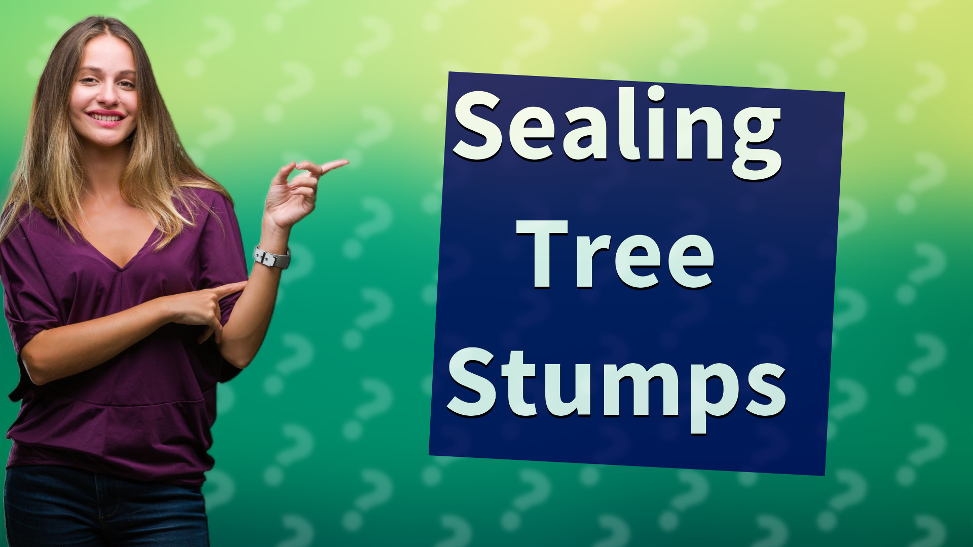 Sealing Tree Stumps