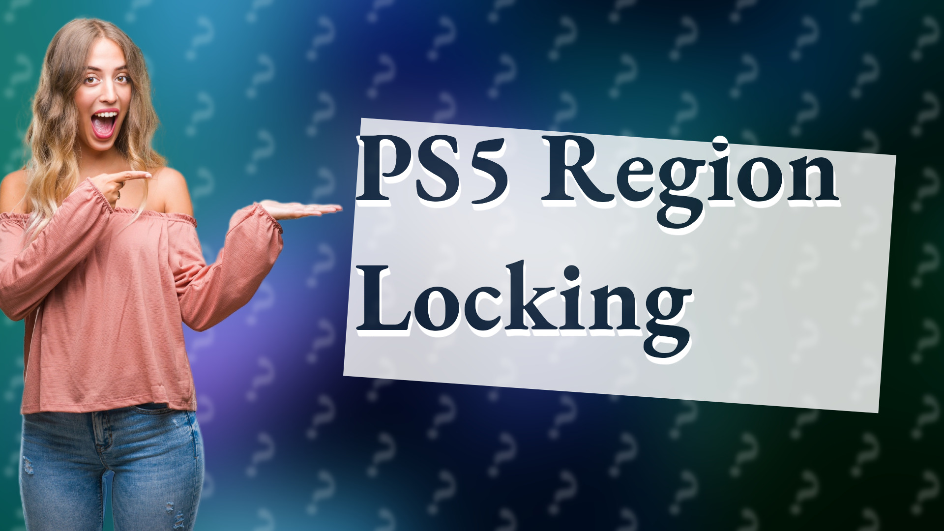 PS5 Region Locking