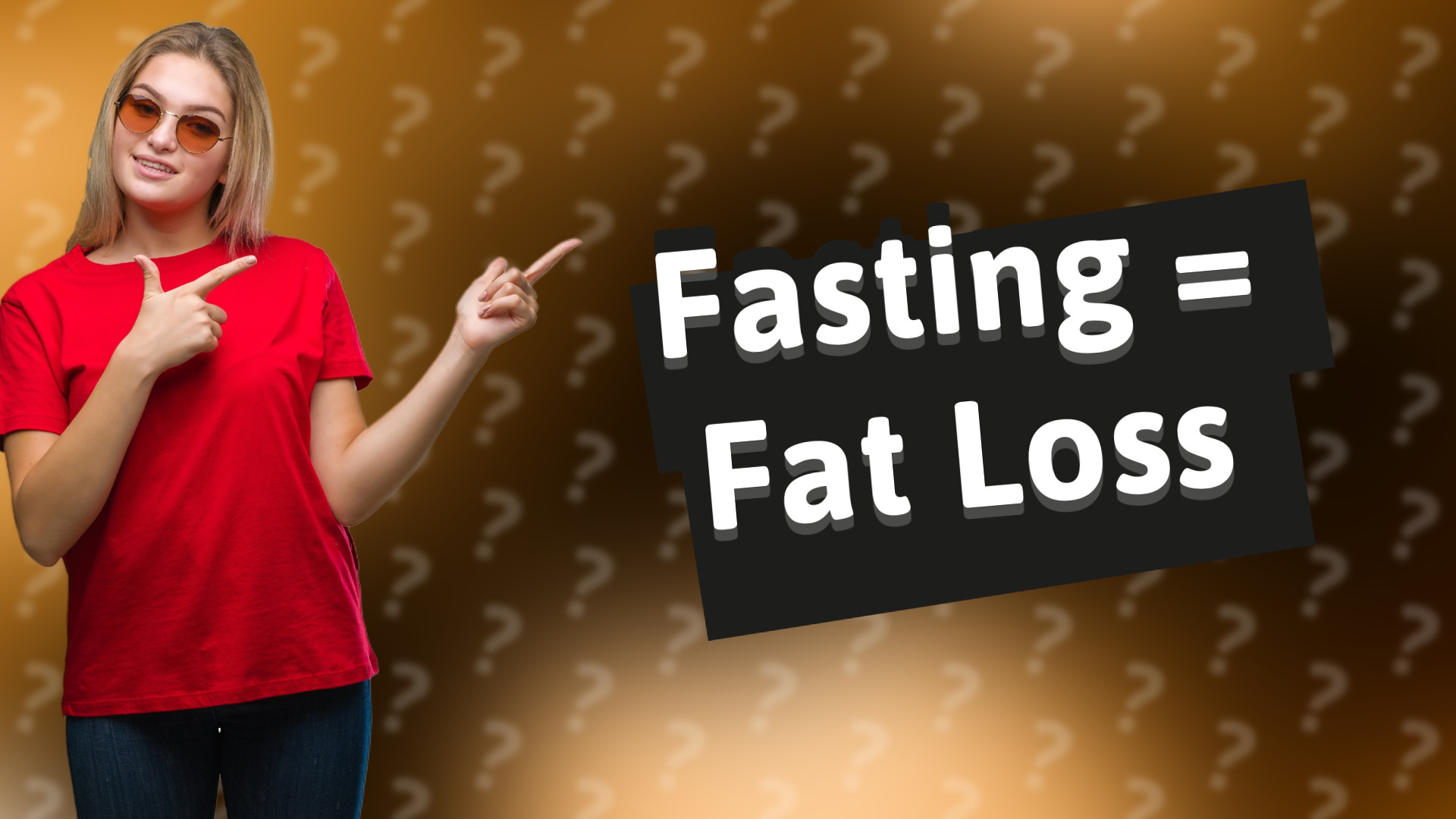 Fasting = Fat Loss