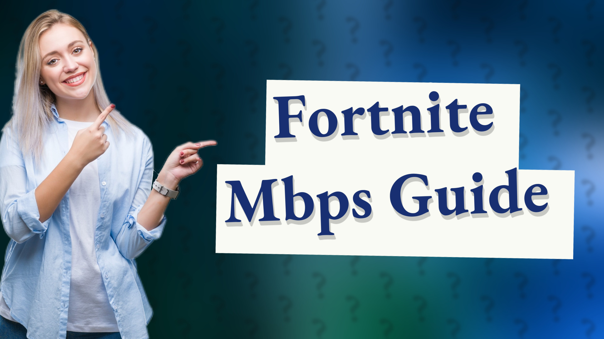 Fortnite Mbps Guide