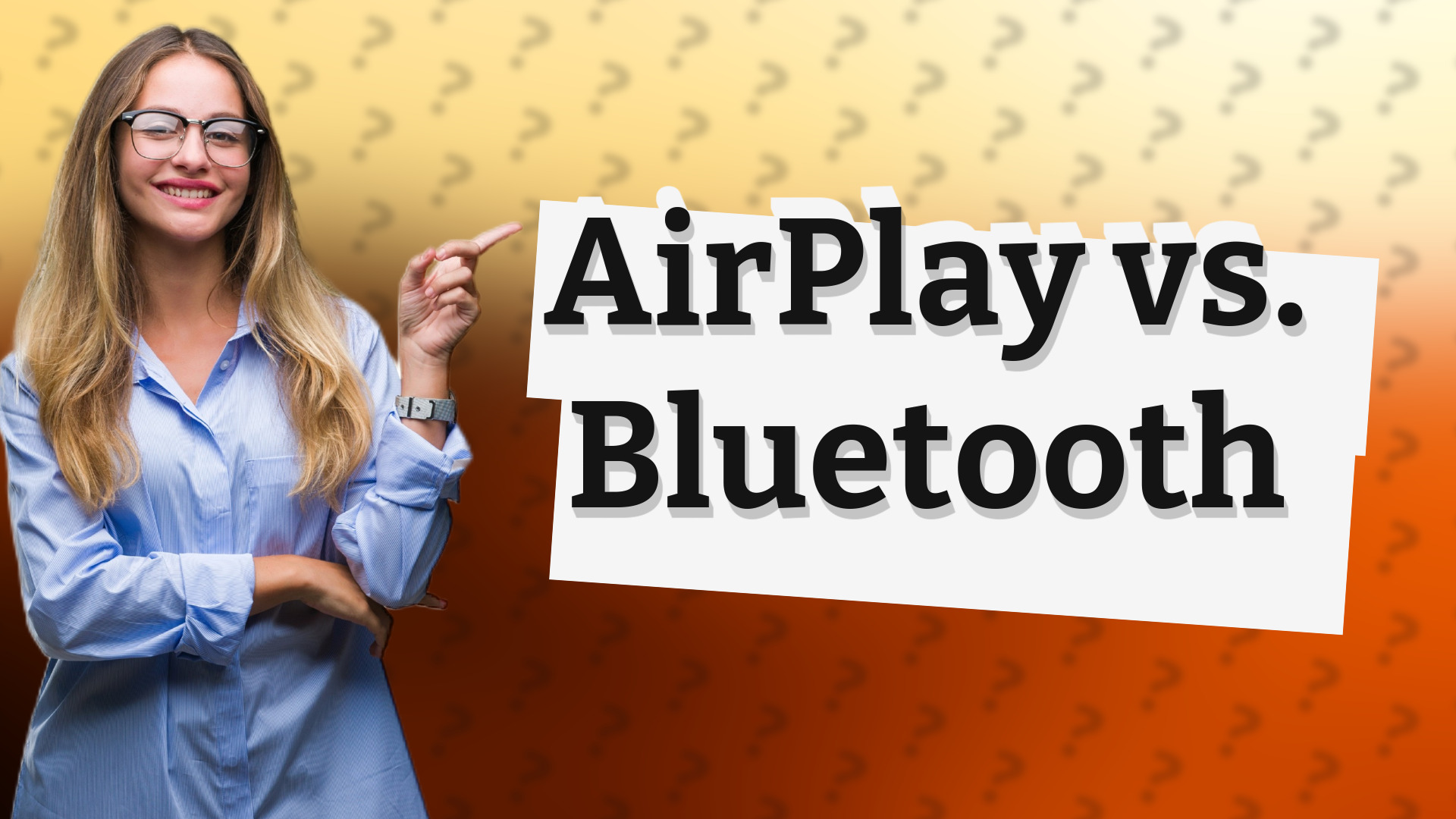 AirPlay vs. Bluetooth