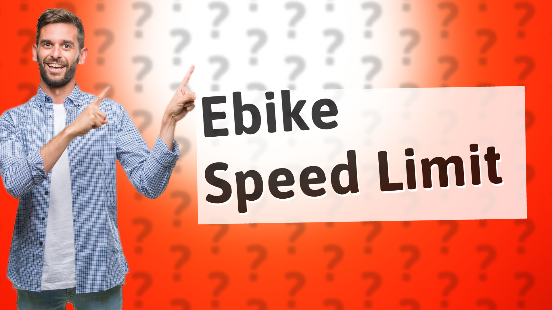 Ebike Speed Limit