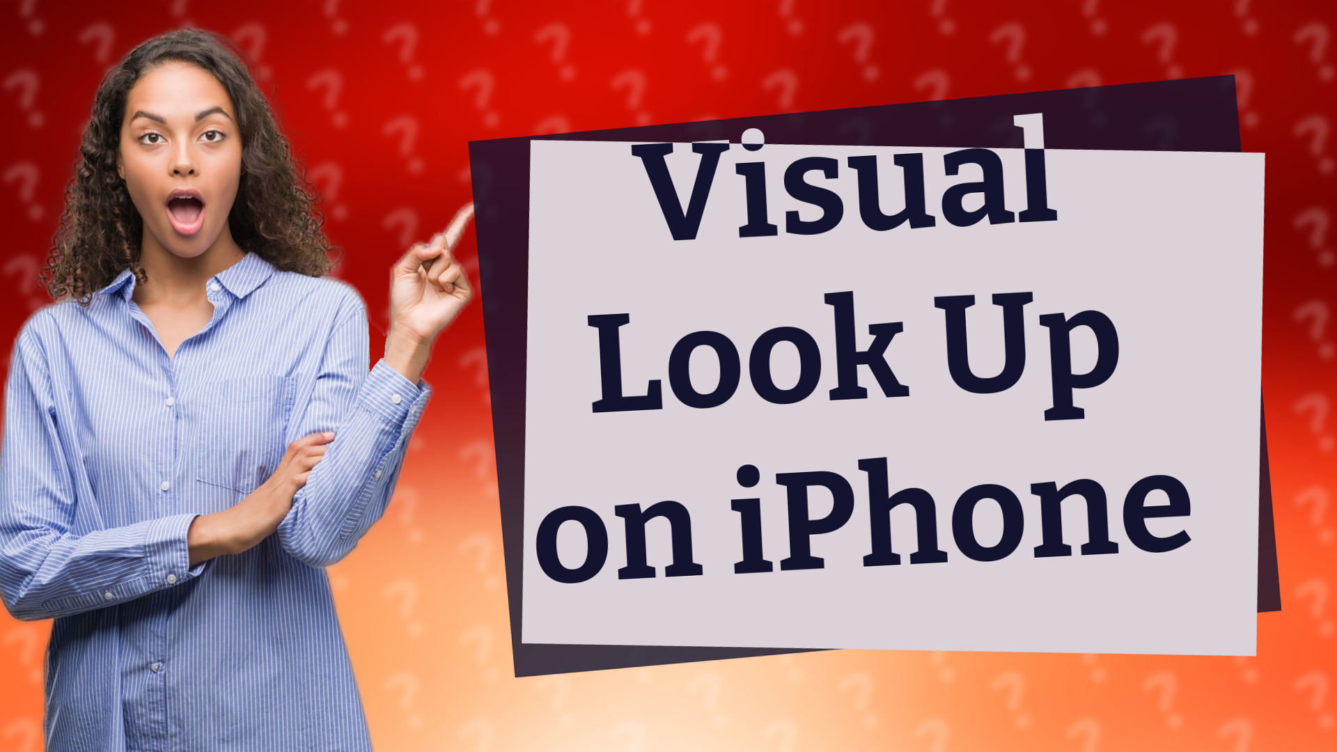 Visual Look Up on iPhone