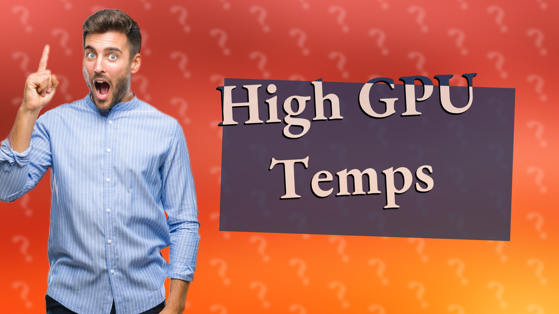 High GPU Temps