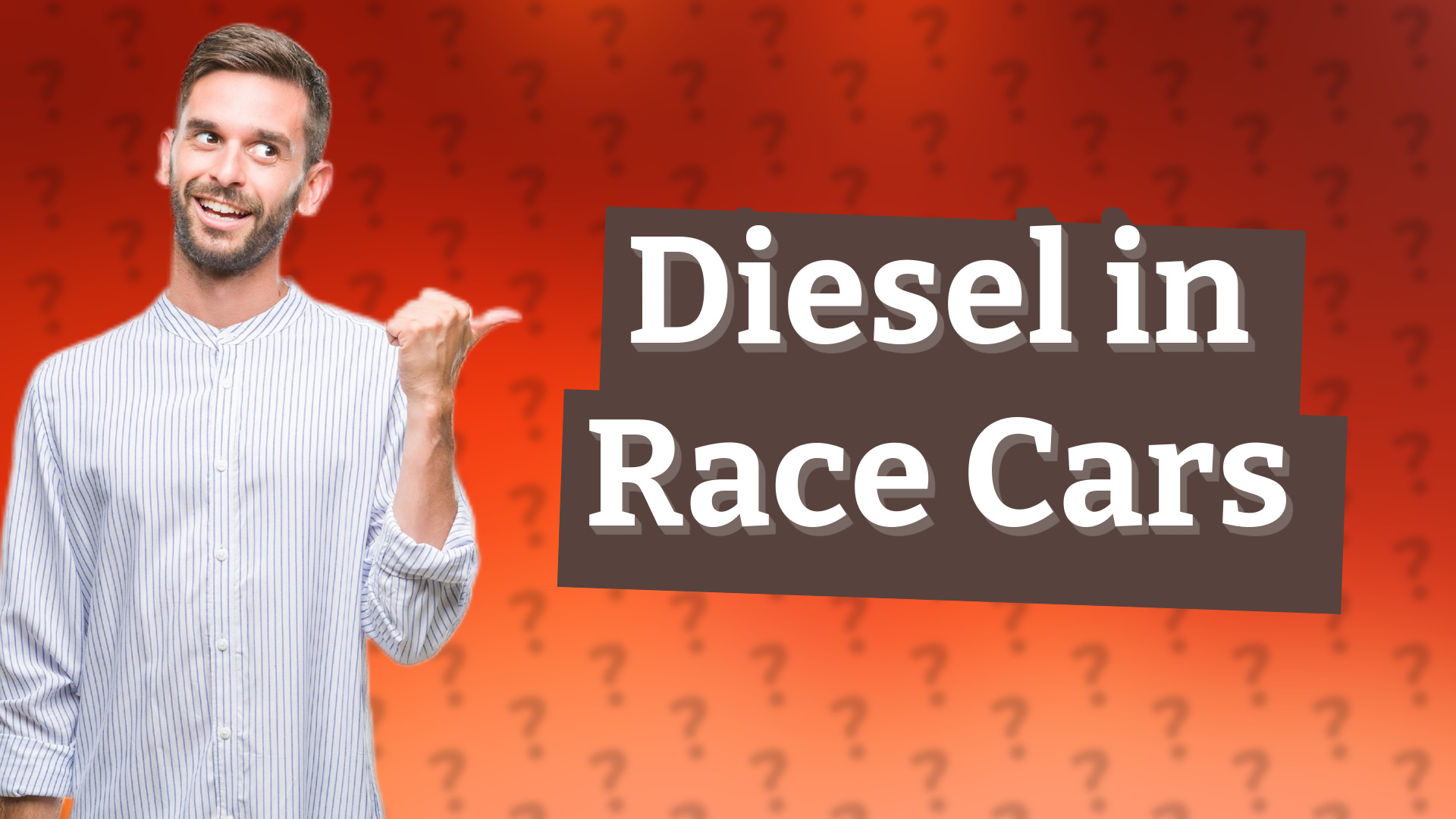 Diesel in Race Cars