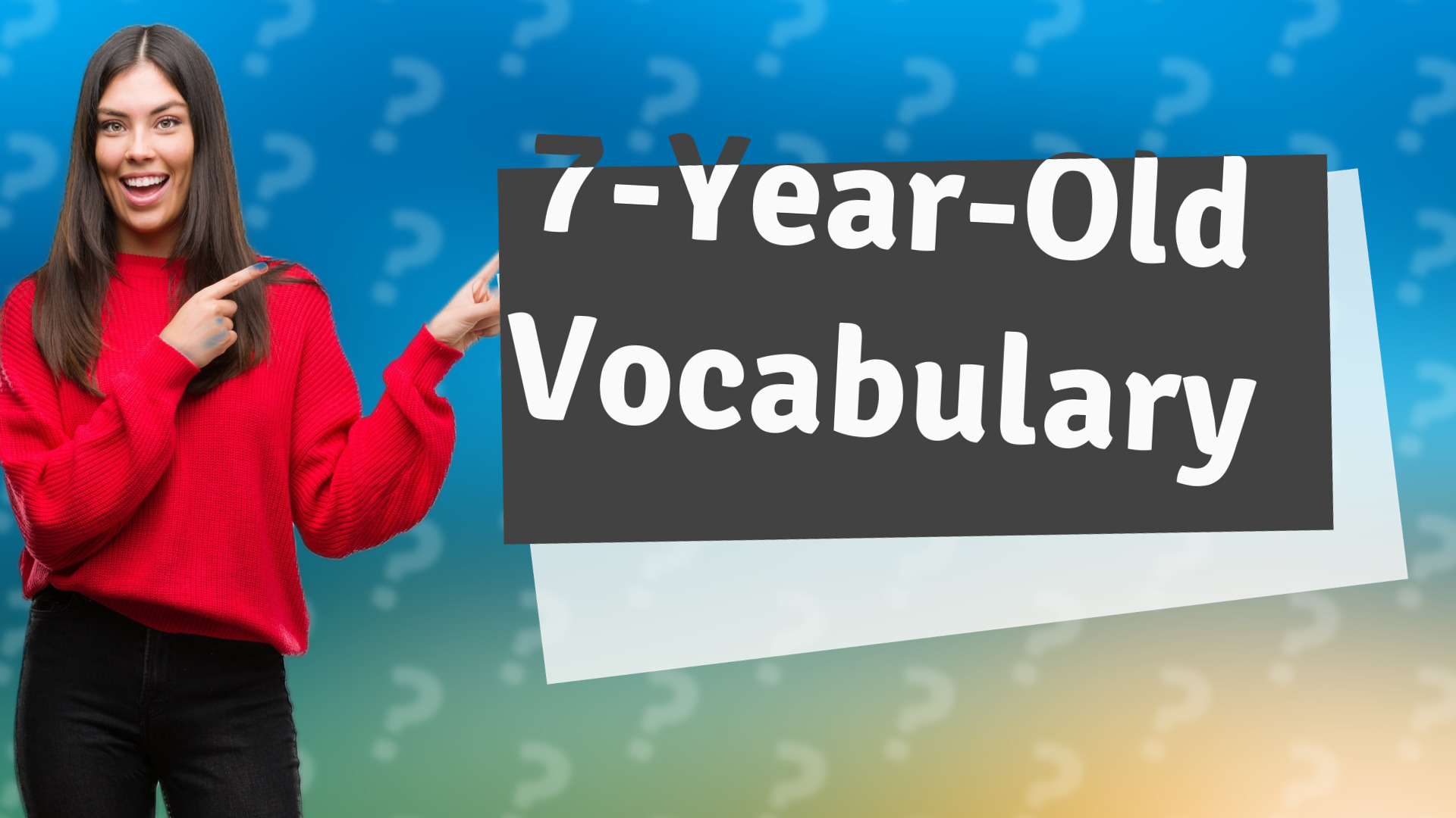 7-Year-Old Vocabulary
