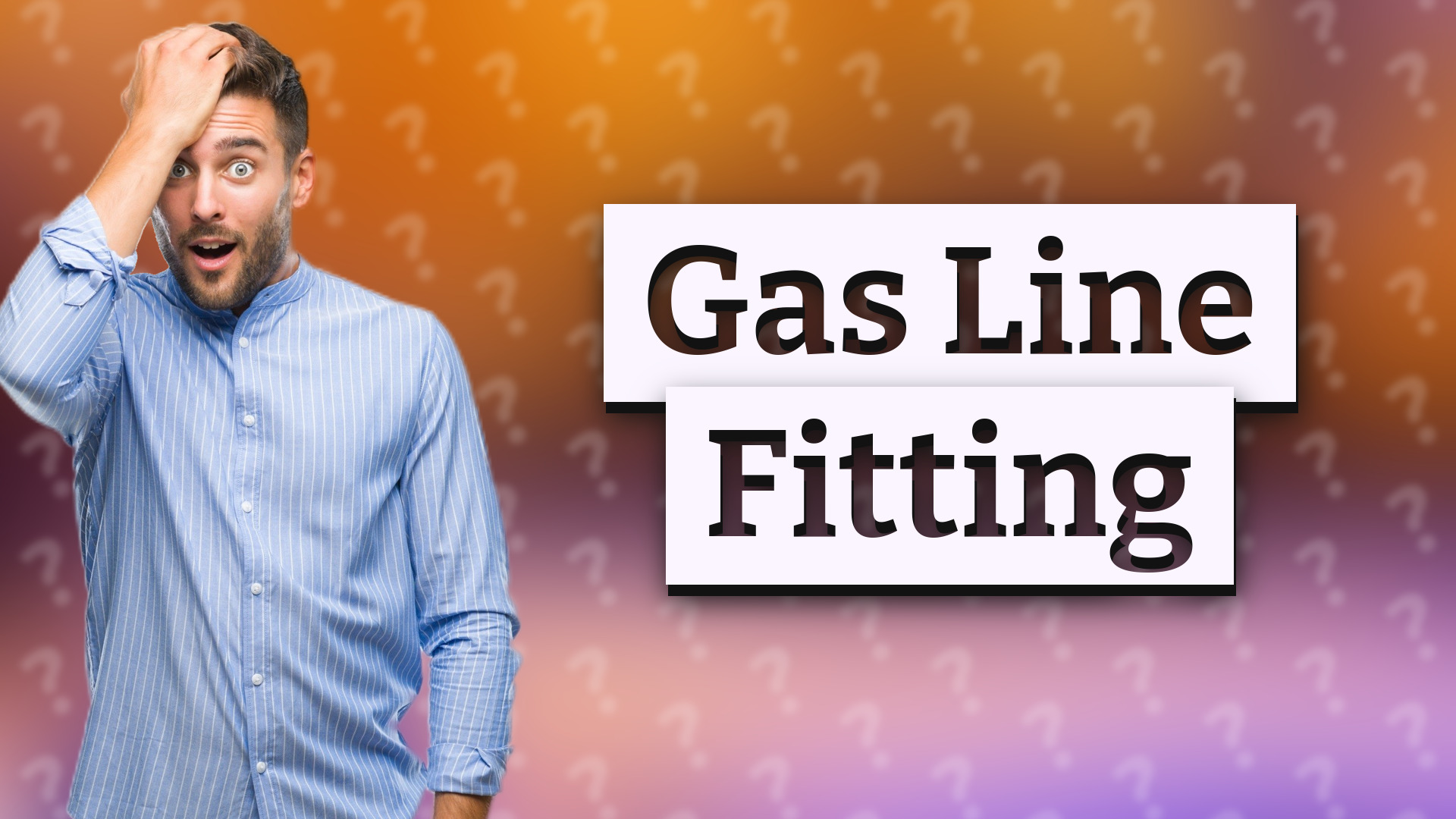 Gas Line Fitting