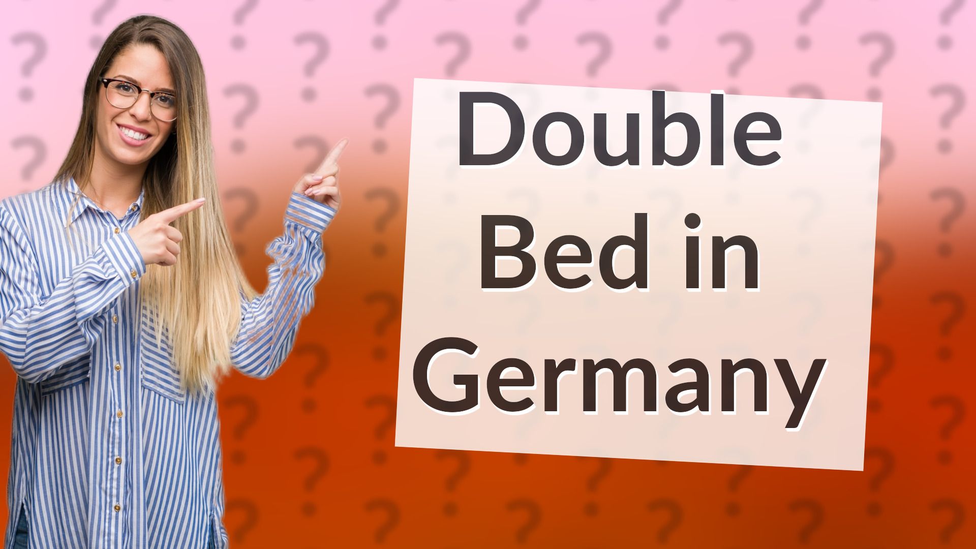 Double Bed in Germany
