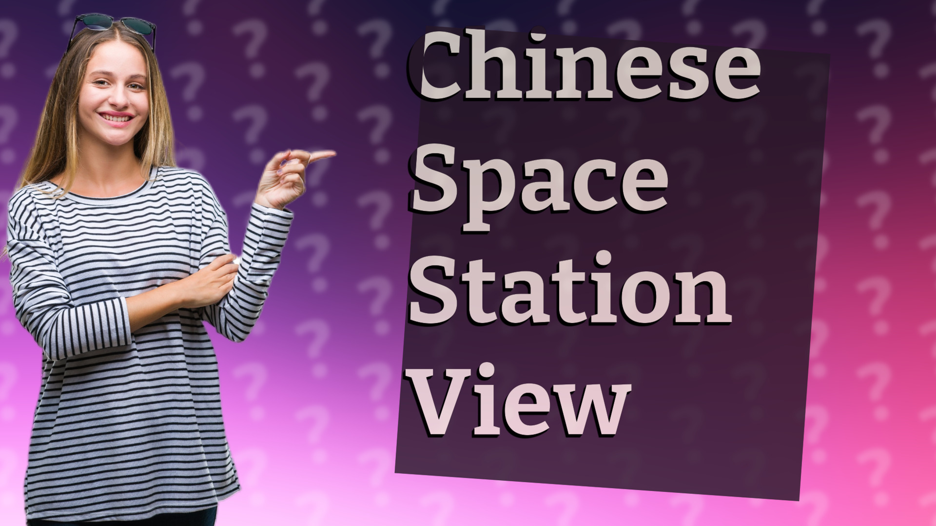 Chinese Space Station View