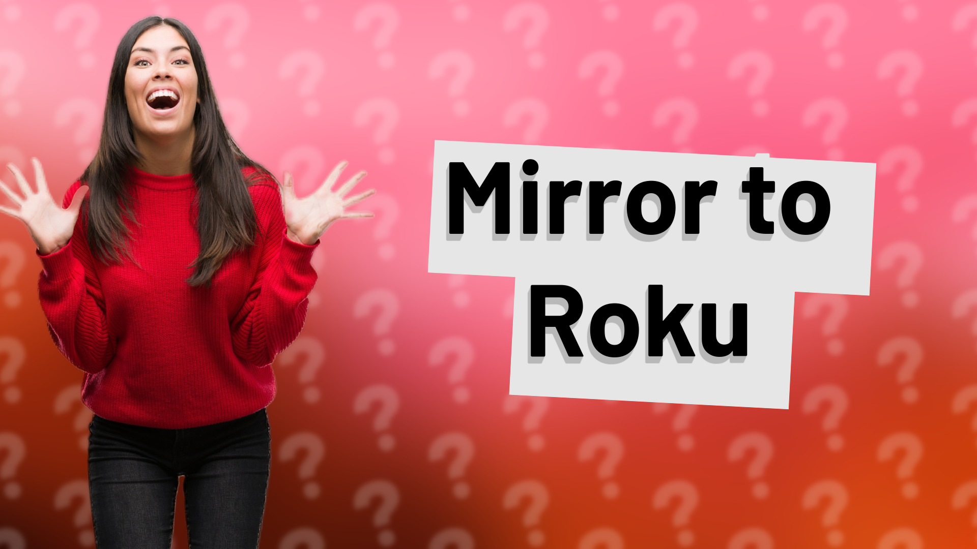 Mirror to Roku