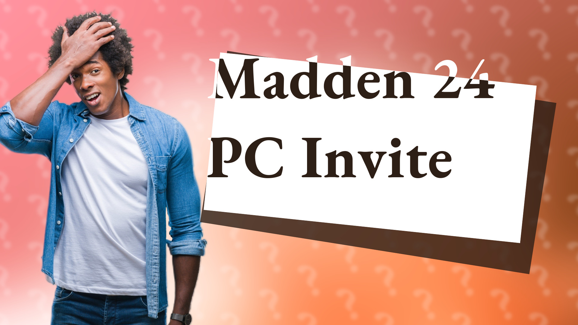 Madden 24 PC Invite