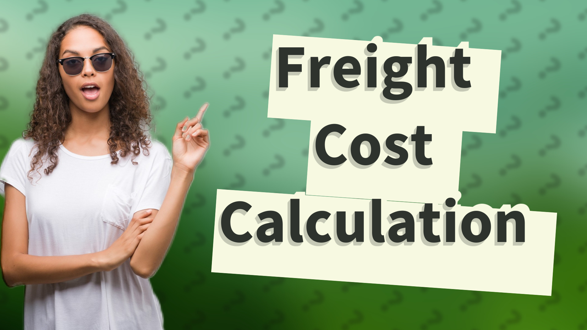 Freight Cost Calculation