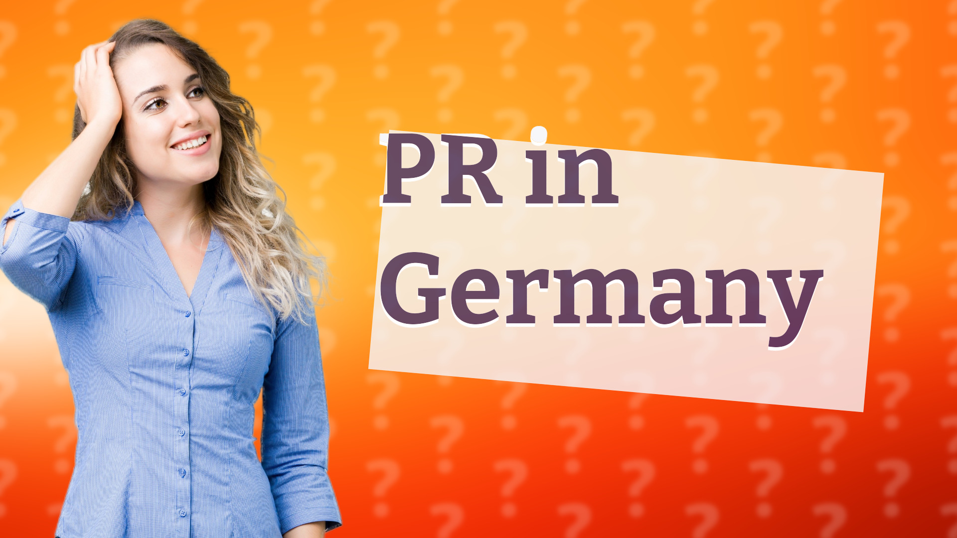 PR in Germany
