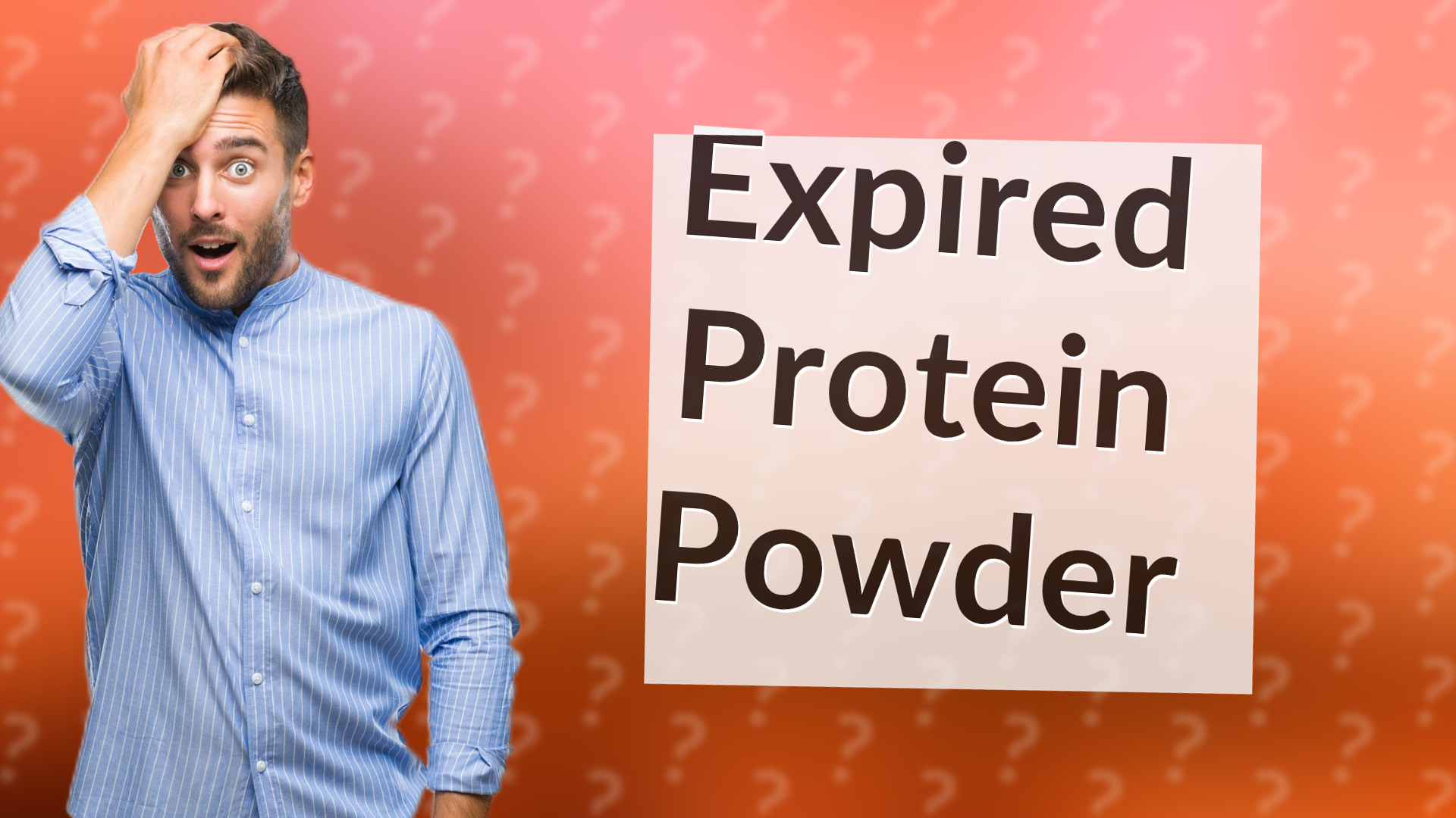 Expired Protein Powder