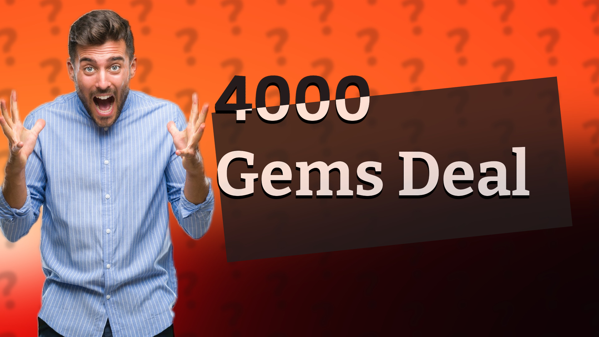 4000 Gems Deal