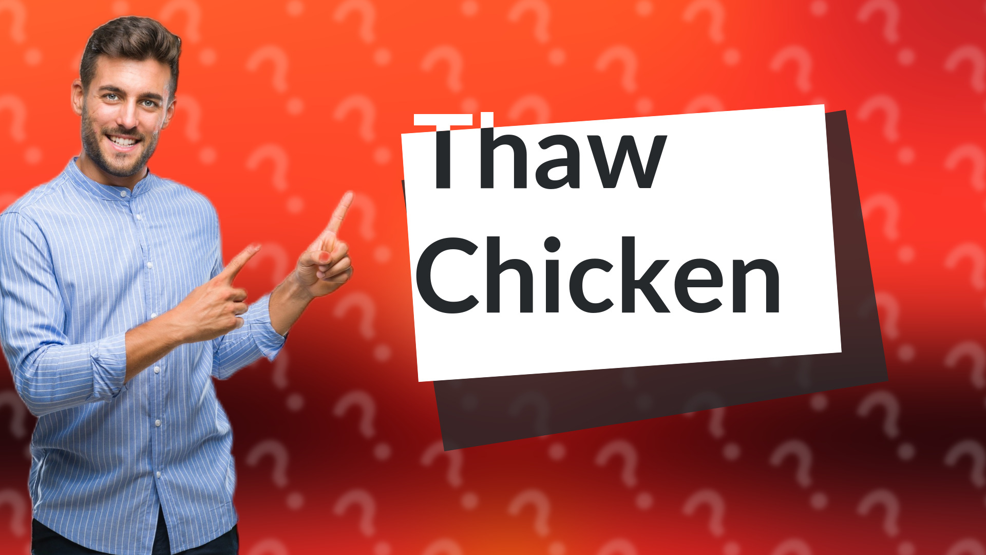 Thaw Chicken