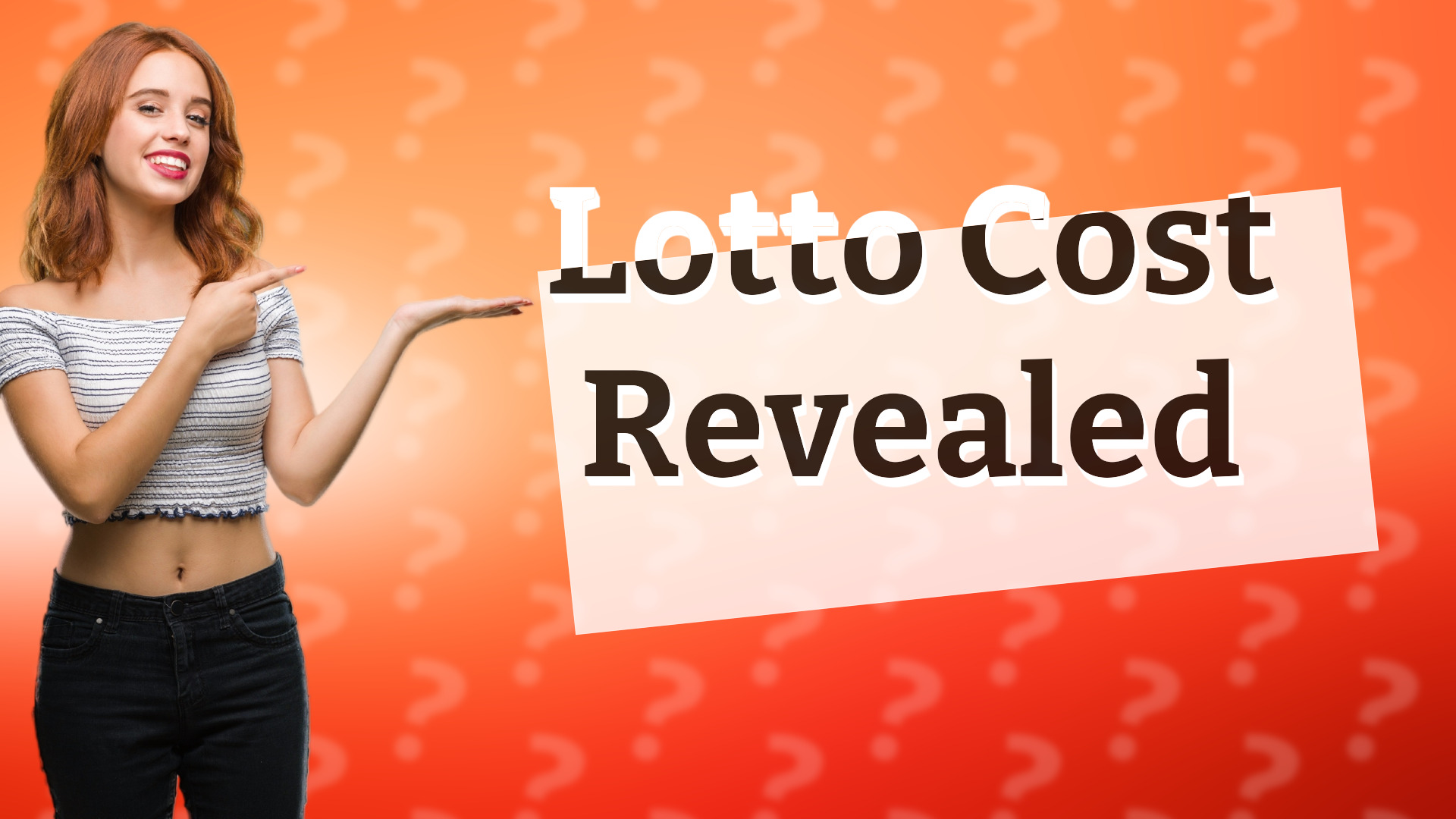 Lotto Cost Revealed