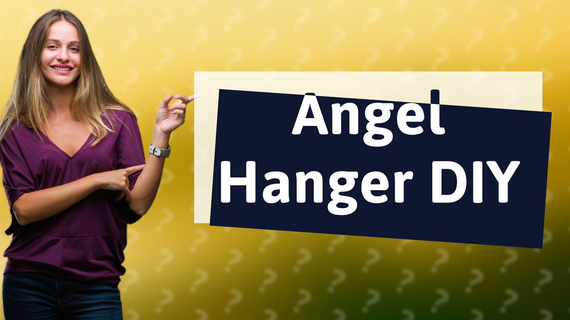 Angel Hanger DIY