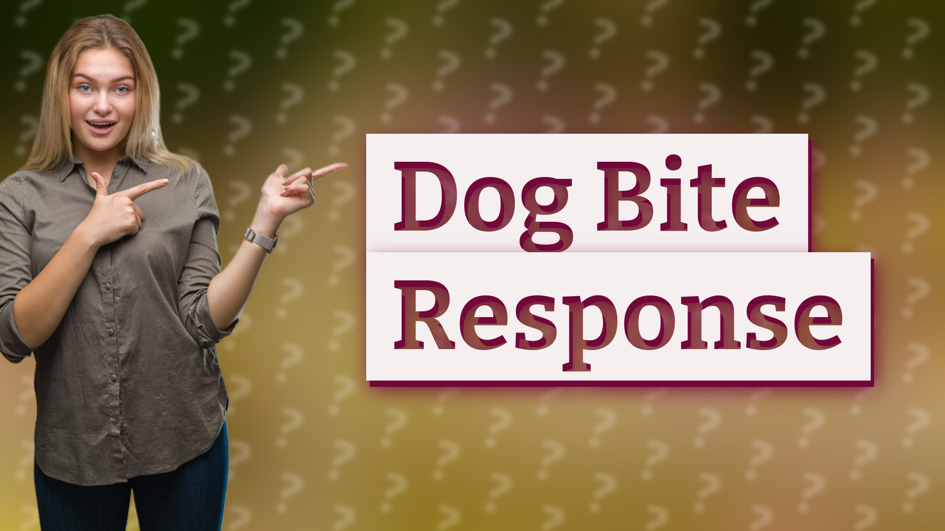 Dog Bite Response